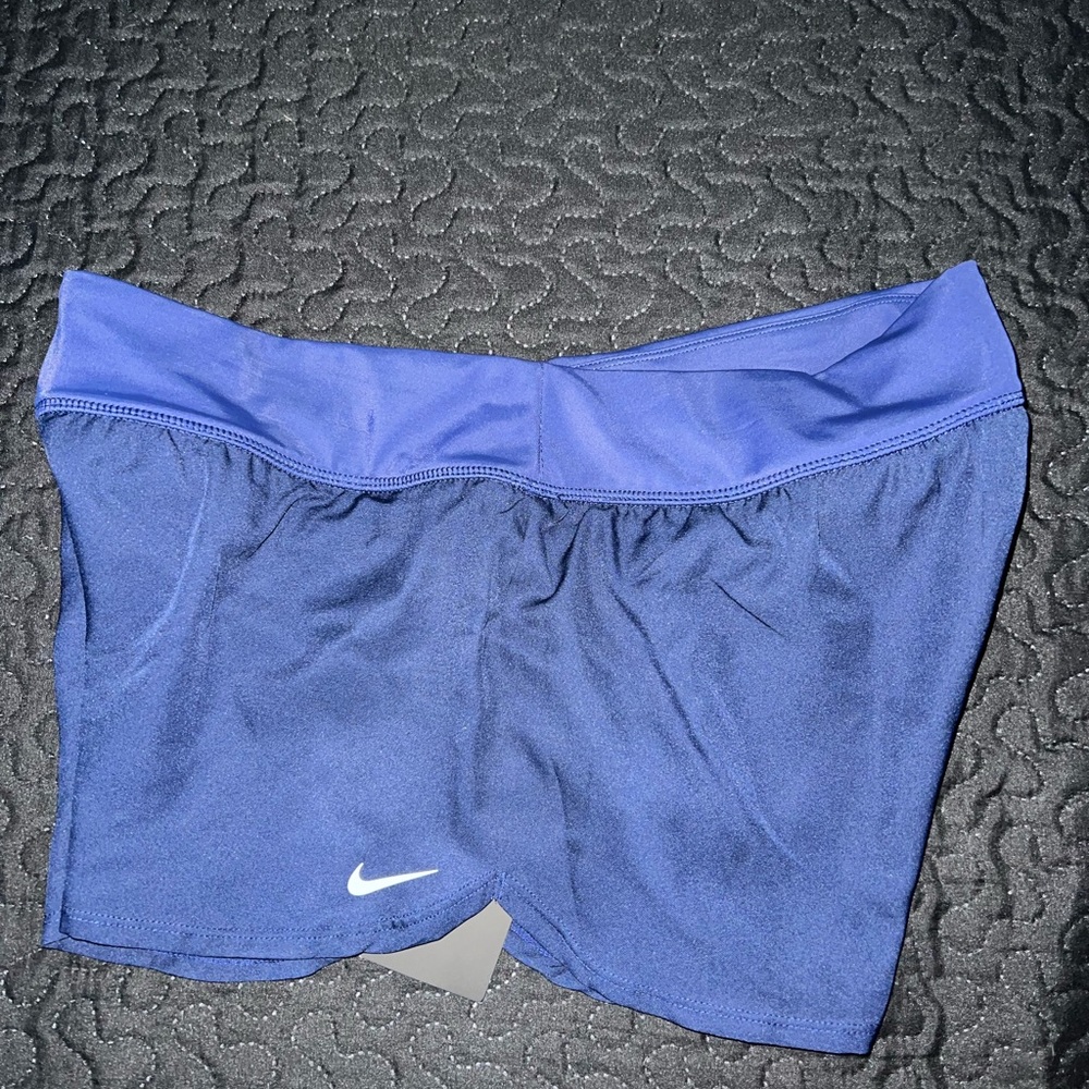 Nike Swim bottoms board shorts athletic Beach Large New swimwear summer blue - Picture 5 of 8